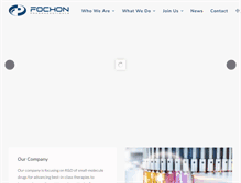 Tablet Screenshot of fochon.com